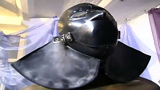 Bdsm action with masked chick