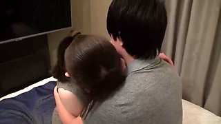 Ena Koume Horny Asian Girl Big Natural Tits Creampie Sex in Hotel