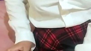 I Came Home Horny After College Because My Teacher Touched My Pussy