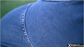 Eva Generosi Tied To Saint Andrews Cross Tries Something New