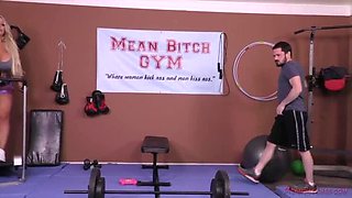 Alura Jenson Dominates in the Gym - Ass Worship & Femdom