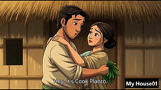 A poor husband and wife sex in villege house bengali