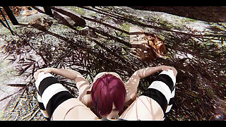 The Kittens Feast Cat Girl Hentai (oral & Penetration)