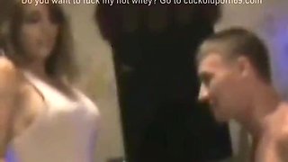 Husband orders BIG BLACK COCK for phat breast wifes b-day