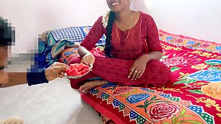 Housewife Bhabhi Sex with Landlord for Her Debt