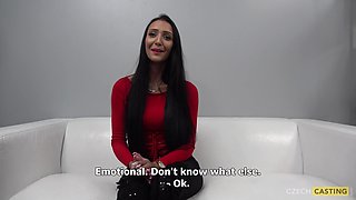 Czech Seductress Ignites Passion in Sultry Audition