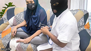 Doctor Husband before go to work I asked him to check my pussy and clean by he's pussy licking lips