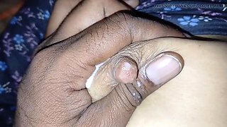 Indian Brother Milks Sister's Big Boobs and Swallows Cum - Kimmo Blowjob & Cock Sucking