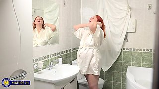 Masturbating Milf Marta Bellefleur Is Pregnant And Very Horny And She Takes Matters In Her Own Hand