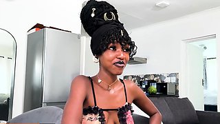 I made this EBONY student scream hard