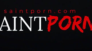 Hot Dark Haired Cutie with Small Tits Takes a Load on Her Shaved Pussy