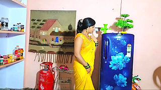 Stepmother has a rough threesome with her stepson fuck pleasure until she gives all her with full tits Desi milk Clear-