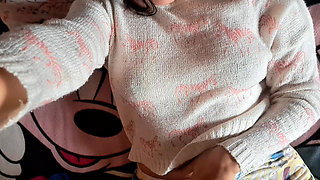 OH MY SISTER-IN-LAW, WHAT SHE SENT ME WHAT A DELICIOUS TITS