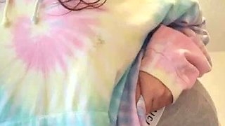 Amateur bbw shaved pussy solo masturbation with dildo