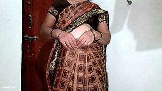 Desi village woman kissed me, 4K Vi eard to press her big boobs, enjoyed the bath, inserted the entire dick in my pussy but did