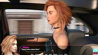 Haley's story in a steamy 3D porn game visual novel