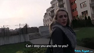 I warm my Big Dick inside her warm wet vulva - public agent