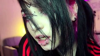 teen goth piercings