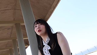 336KNB-333　【丸出し！豊満ヒップ妻】感じると美白美尻に浮き出るトリハダ！旦那との夢のためにAV応募！？