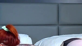 Cheating Wife Begs for BBC Creampie & Husband Has No Idea