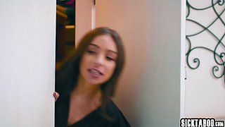 Lesbian couple having passionate sex