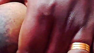 Homely Aunty Seduced Her Boyfriend With Her Boobs