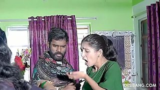 Desi Wife Takes Hard Pounding From Husband While Giving Blowjob – Full DesiBang POV