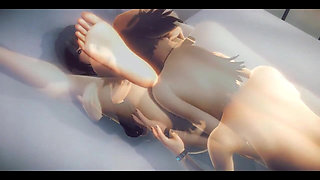 Final Fantasy Hentai - Yuffie Sex at Hospital Bed - Japanese Asian Manga Anime Film Game Porn