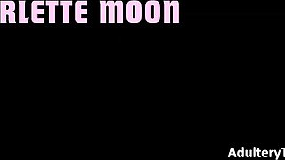 Lesbians Ameena Green And Scarlette Moon