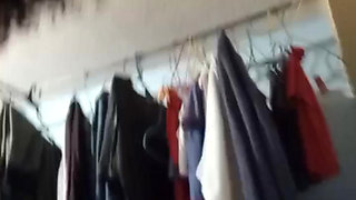 Super slimy dildo blowjob with a lot of saliva