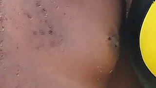 Amateur Couple Have Sex on the Beaches Mangrove Trees Outdoor