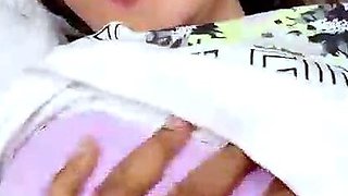 POV blowjob footjob handjob with Karla Kush eating cum