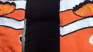 My Stepsister Tries Out What It's Like to Wear Japanese Tabi Socks and Then Plays with Her Feet and Toes