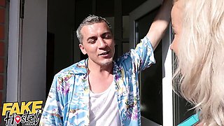 Enchanting Steve Q and Licky Lex's cumshot scene