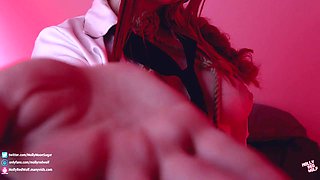 Redhead hot minx sensual porn video