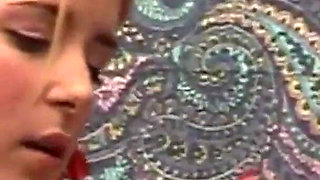 Stepdaughter Masturbates While Watching Stepdad Fuck the Maid