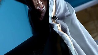 Amateur housewife blowjob and handjob with cumshot