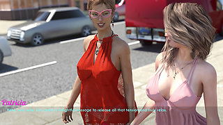 Awam Sofia Real Fuck Editon - Substory Part 2 - Patricia Invites Sofia for a Day of Cock-hunting: Massage to Pub Orgy