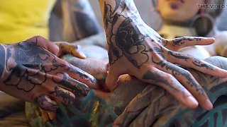 Big Boobs Burlesque Beauty Gets Strap-On Anal Fuck with Lesbian Scene