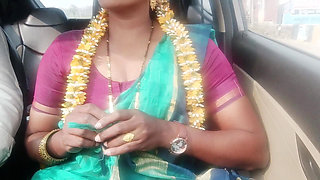 Step Dad Daughter in Law Car Sex, Telugu Dirty Talks, Part -1