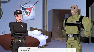 Hentai, comic, huntress