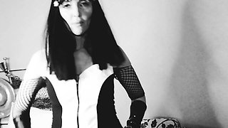 Solo Mistress BDSM strapon BBC latex Milf black white