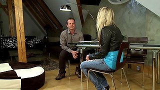 George Uhl Pounds Tattooed Lexxis Brown in Casting