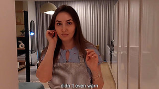 A New MILF Stepmom Seduces Her Sailor Stepson After a Year at Sea.