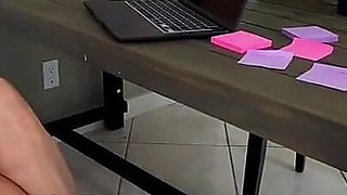 MILF Stepmom Victoria Shows Her Stepson Intern How to Succeed at the Office with Sex