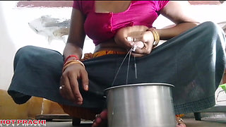 Prachi Apne Dudh Ka Chai Banake Sasur Ji Ko Piladiya