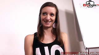 petite virgin teen try anal at casting