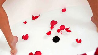 Emma Hix Petite Body Is Wet In More Ways Than One as She
