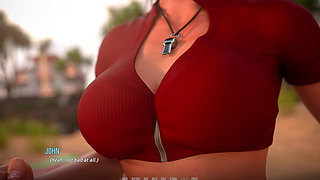 Domino Beach 1 - John Saves a Man's Life in the Beach After He Got Fired From His Previous Job (sfw)