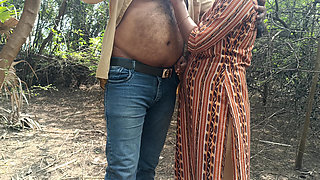 College student Outdoor doggy fuck